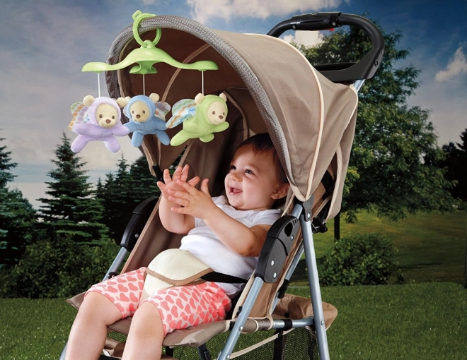 Fisher-Price Mobil over barnesengen - sommerfugle