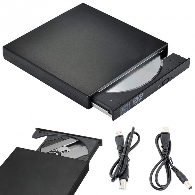 Ekstern USB CD/DVD Optisk Drev