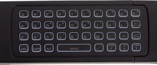 QWERTY-tastatur med bagbelysning