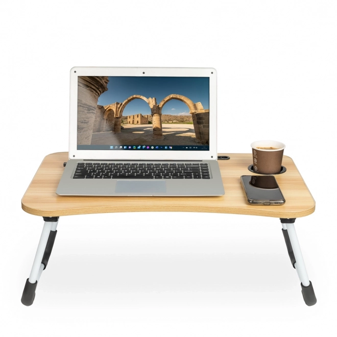 Sammenklappeligt borde til laptop til seng