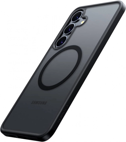 Magnetisk etui Torras Guardian til Samsung S25 (sort)