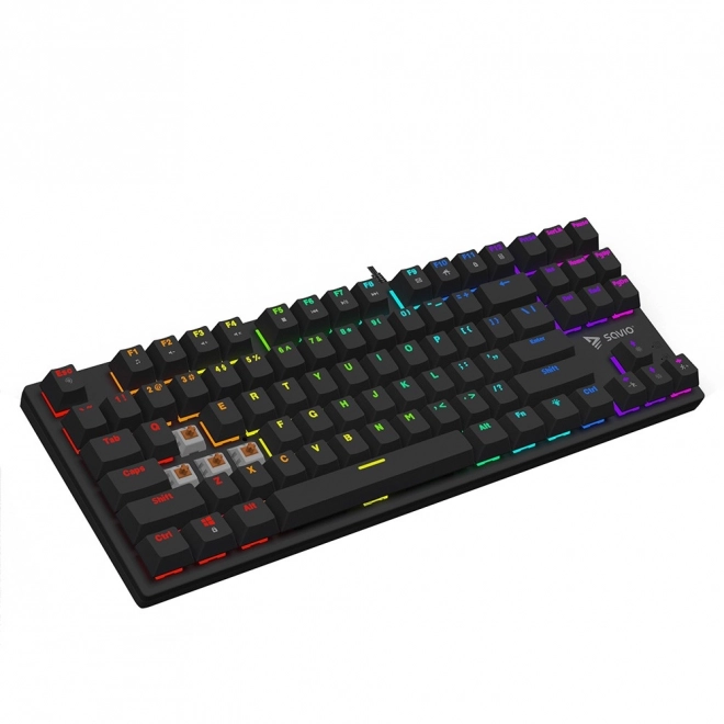 Mekanisk tastatur Savio Tempest X2 RGB Outemu Brown