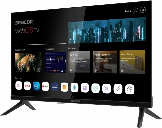 Smart TV 24" Sencor webOS