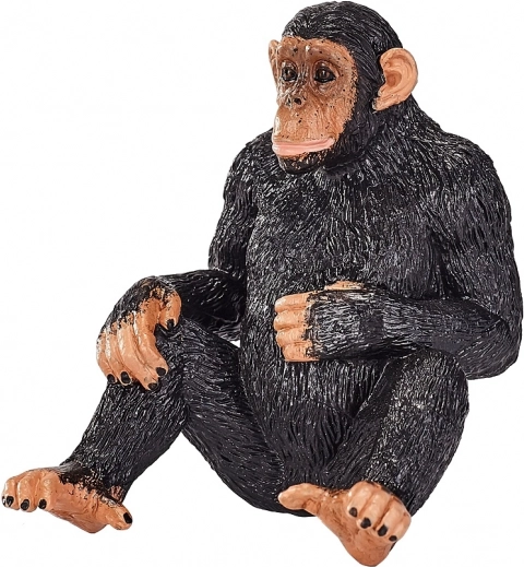 Realistisk chimpanse-figur