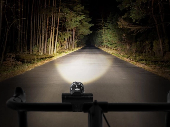 Sæt med LED lys til cykel for og bag