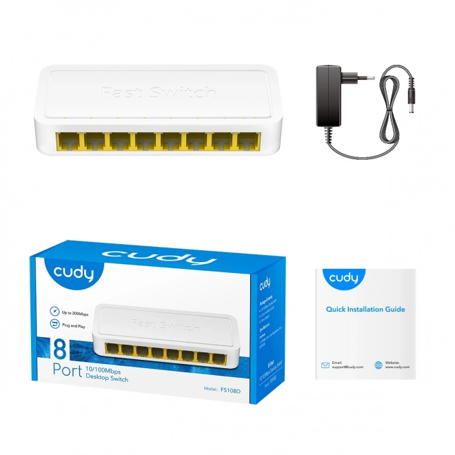 Cudy Switch 8 Porte FS108D