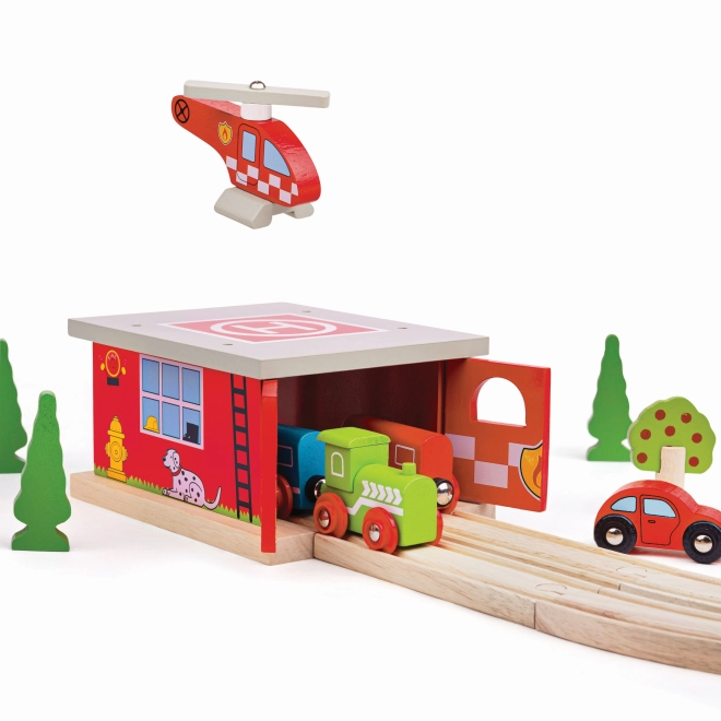 Bigjigs Rail Brandstation