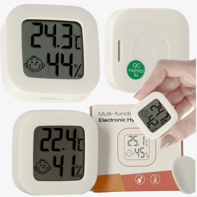 Hygrometer og indendørs termometer LCD