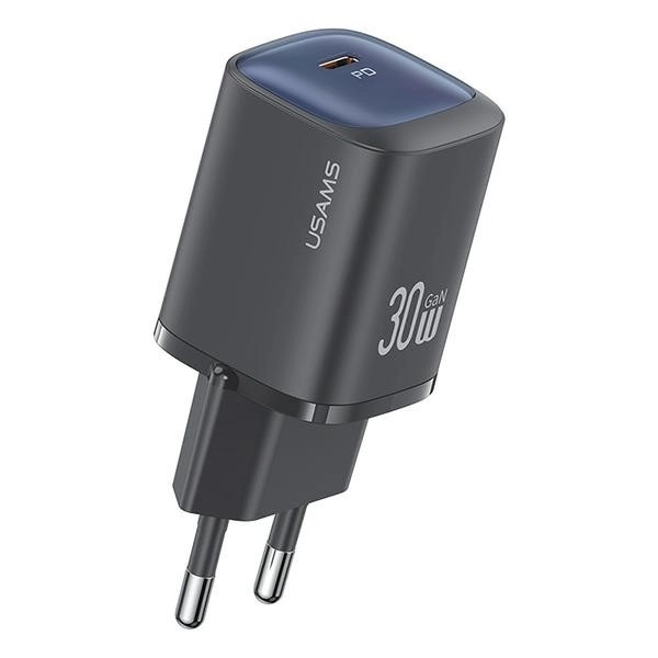 30W GaN hurtig oplader USB-C sort