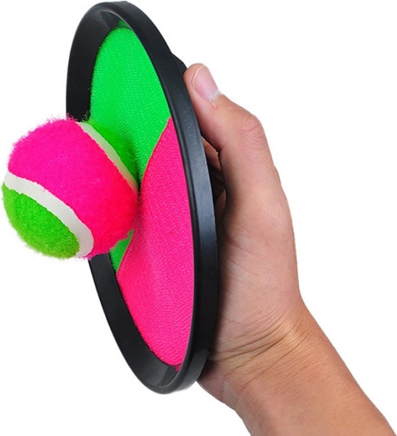 Udendørsspil - Fang kugle med velcro