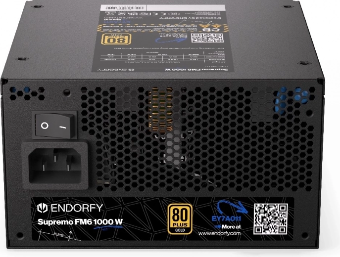 Høj effektivitet 80 PLUS Gold