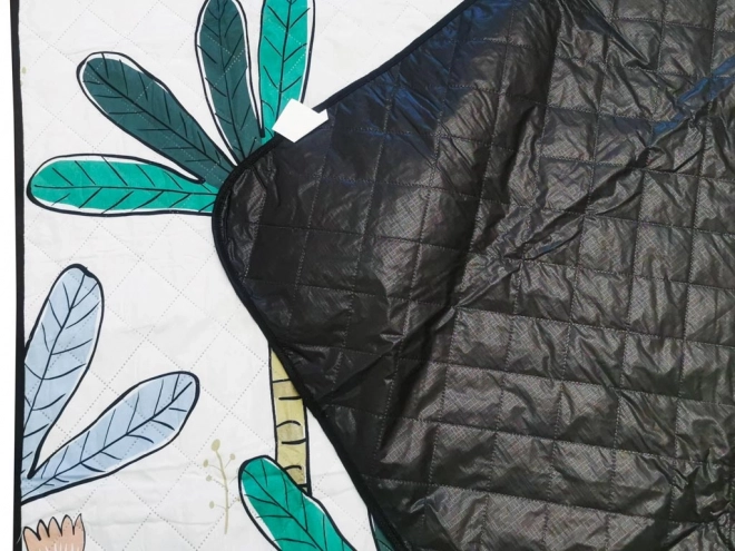 Strandmåtte picnictæppe camping palmer 200x200