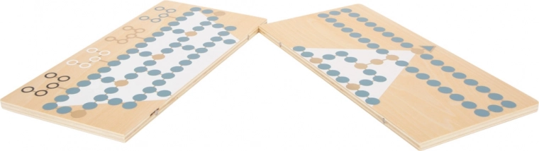 Dobbeltsidet plade: to strategier i ét spil