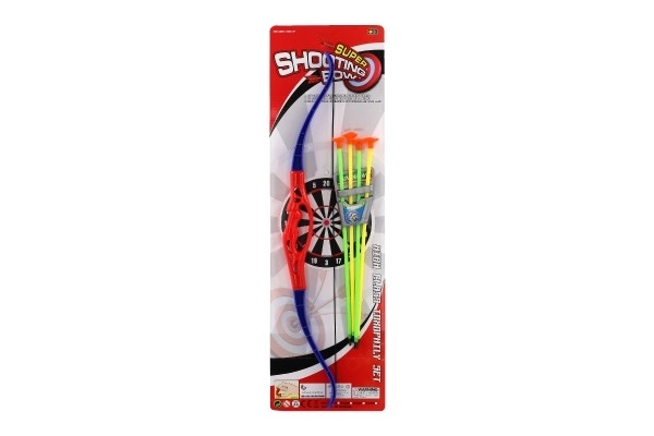 Bue+4 pile med sugekopper plastik 57cm på kort