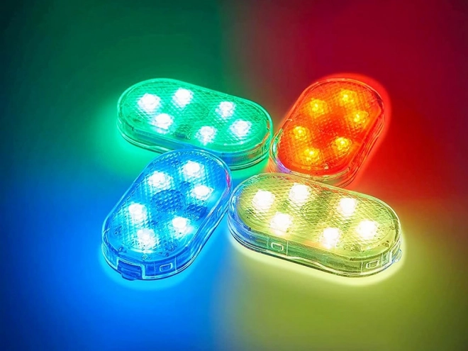 LED RGB bil interiørbelysning - trådløst tilbehør