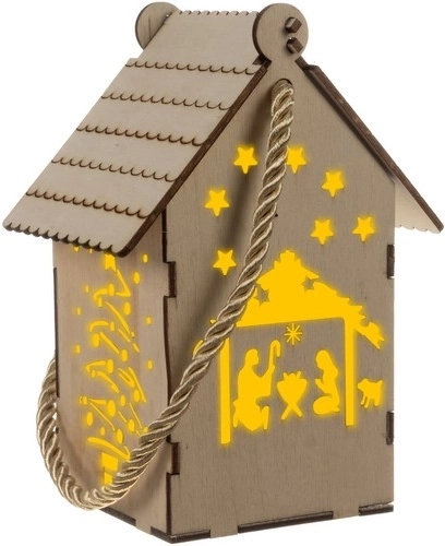 Træ adventslygte
