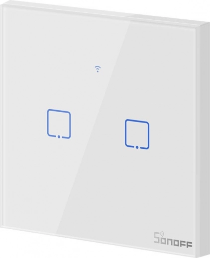 Elegant touchpanel af hærdet glas