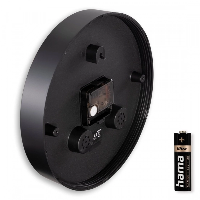 Vægur Elba 25 cm sort
