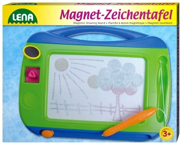 Farverig magnetisk tavle Lena