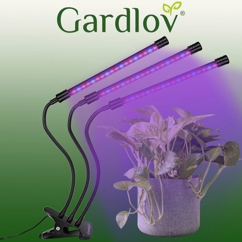 Lampe 20 LED 3 stk til plantevækst Gardlov 19242
