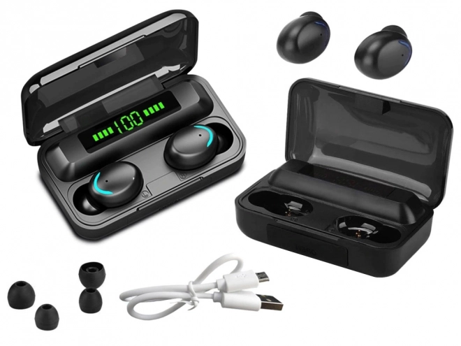 Bluetooth hovedtelefoner med powerbank