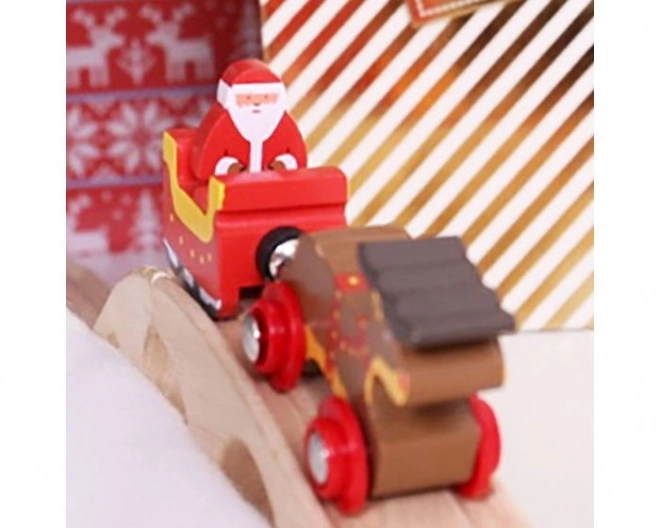 Bigjigs Rail Santas sæt + spor