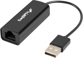 USB 2.0 netværkskort med RJ45 100 Mb/s