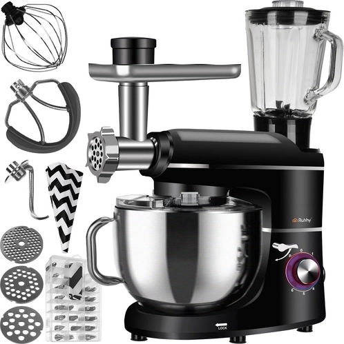 Robotisk køkkenblender 3i1 med blender og kødkværn 2200W