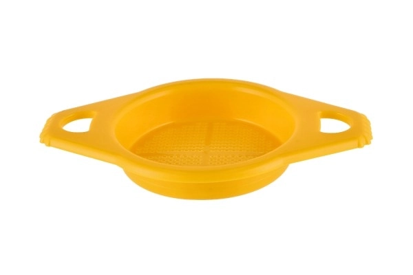 Flerfarvet plastik si til sand