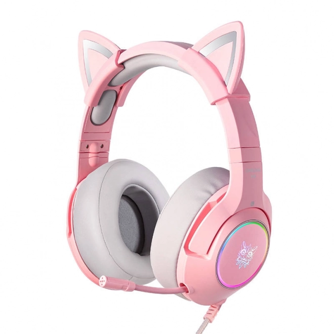 Gaminghovedtelefoner ONIKUMA K9 lyserød