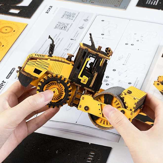 RoboTime træ 3D puslespil - Vejvalse