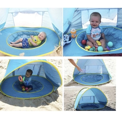 Strandtelte med pool 21204