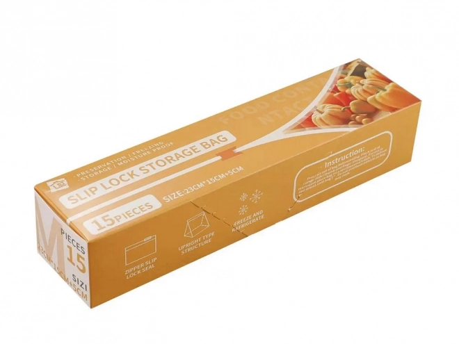 Zip-lock poser til madopbevaring 1200 ml