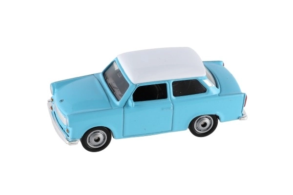Auto Welly Trabant 1:60 metal 7cm fri bevægelse i boks