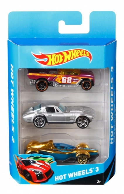 Hot Wheels bilmester sæt 3 stk