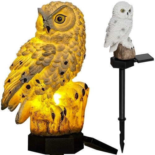 Solcellehave lampe - ugle Gardlov 23847