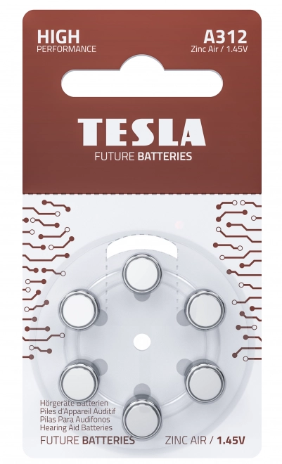 Batterier til høreapparater TESLA