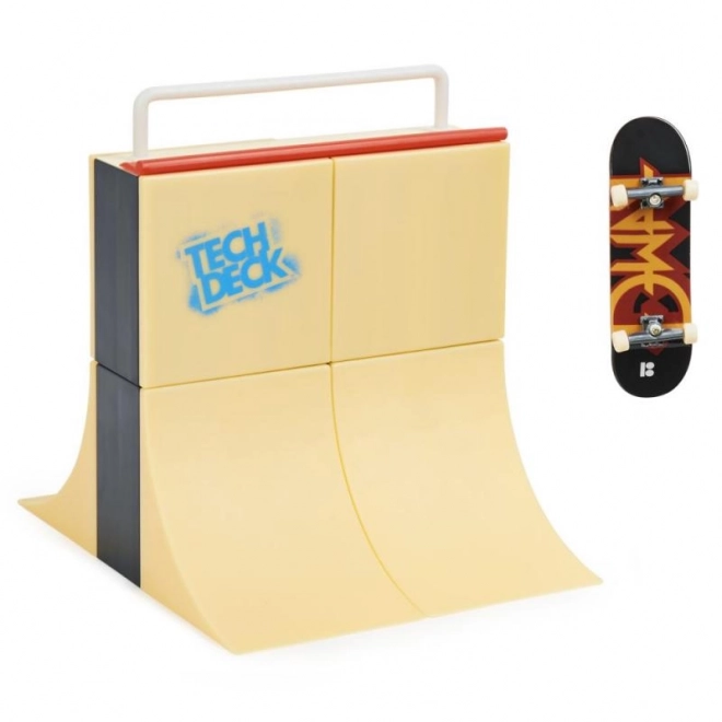 Tech Deck Dobbelt-sidet Skateboard Rampe