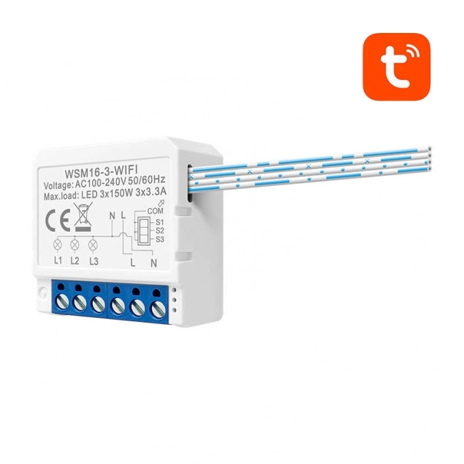 Smart WiFi-switchemodul Avatto WSM16 TUYA – W3