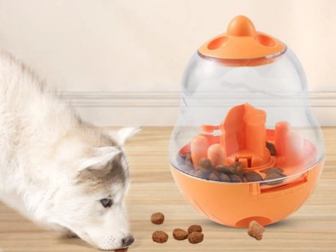 Interaktiv godbidsdispenser til hunde
