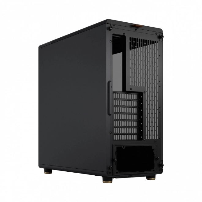 Fractal Design kabinet North sort med træelementer