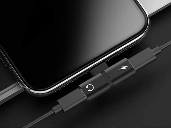 Lynadapter til iPad og iPhone 2 i 1