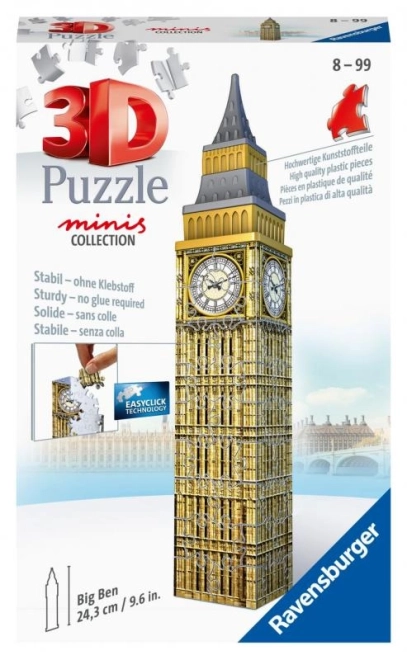 Mini bygning - Big Ben 54 brikker