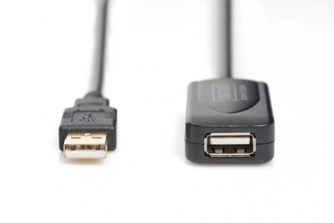 Aktiv USB 2.0 forlængerkabel 5m