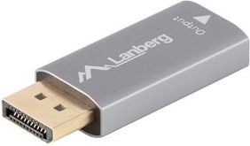Adapter DisplayPort til HDMI 4K sølv