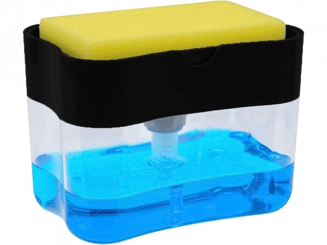 Dispenser til sæbe og svampe