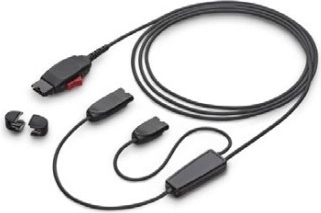 Træningskabel Poly Y med QD-lås til digitale headsets (6-pin)