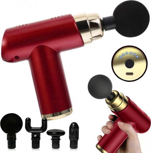 Mini massagepistol til muskler og krop