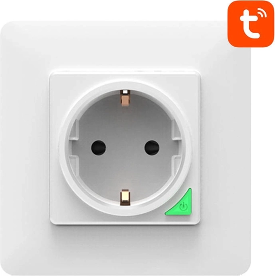 Smart WiFi-stik Avatto TUYA hvid