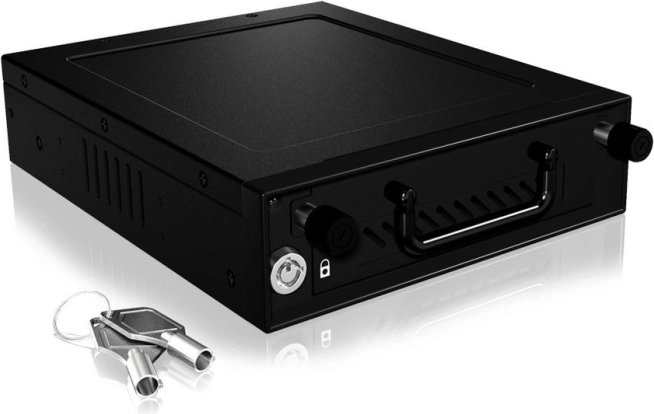 Icy Box intern bur til 3,5" og 2,5" HDD/SSD SATA/SAS til 5,25" bay